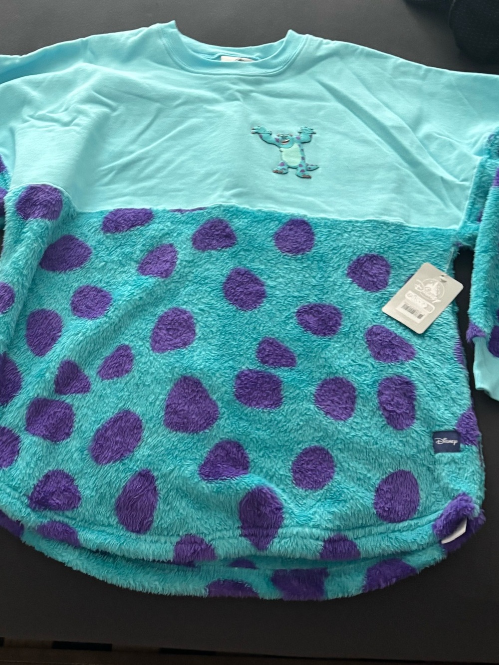 BNWT Disney Pixar Monsters Inc. Sully Spirit Jersey Size S